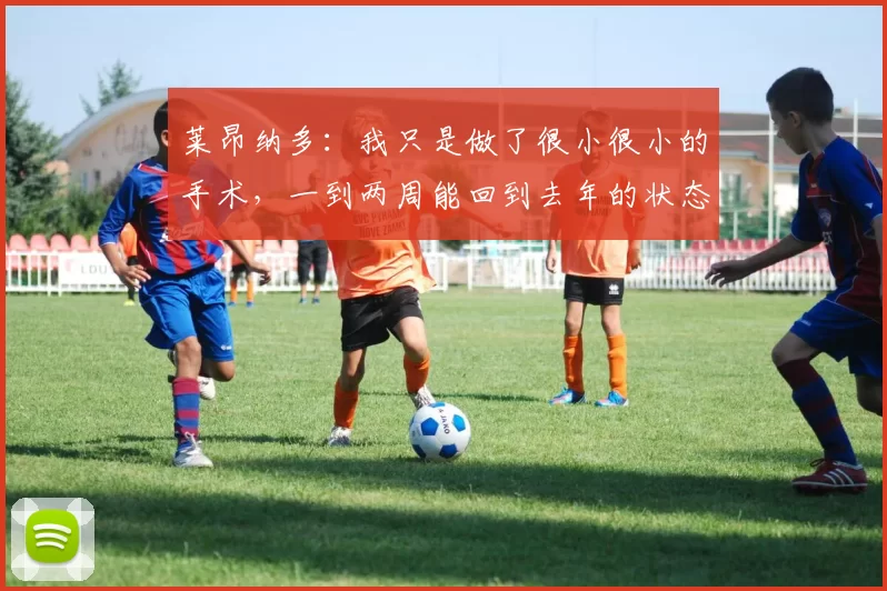 莱昂纳多：我只是做了很小很小的手术，一到两周能回到去年的状态