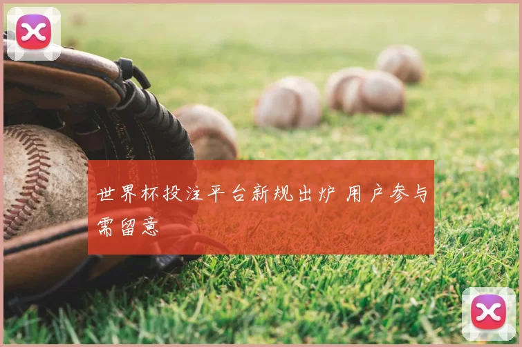 世界杯投注平台新规出炉 用户参与需留意