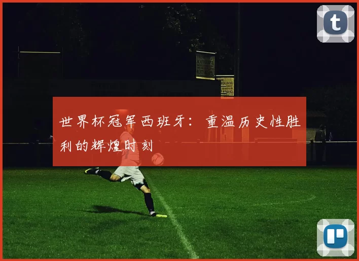 世界杯冠军西班牙:重温历史性胜利的辉煌时刻