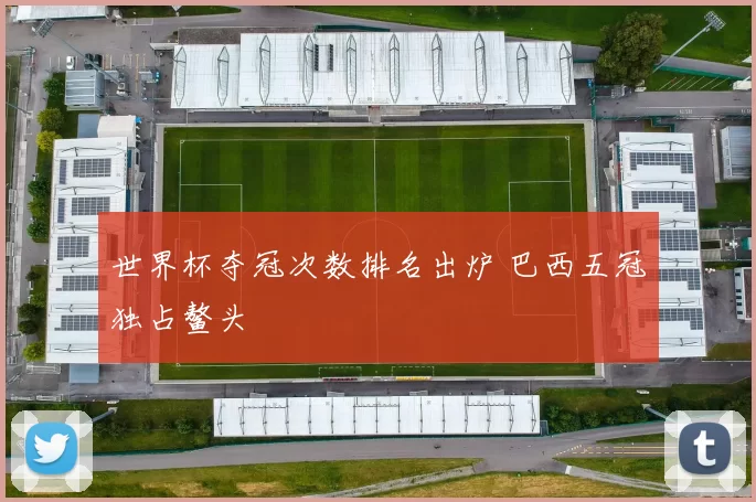 世界杯夺冠次数排名出炉 巴西五冠独占鳌头